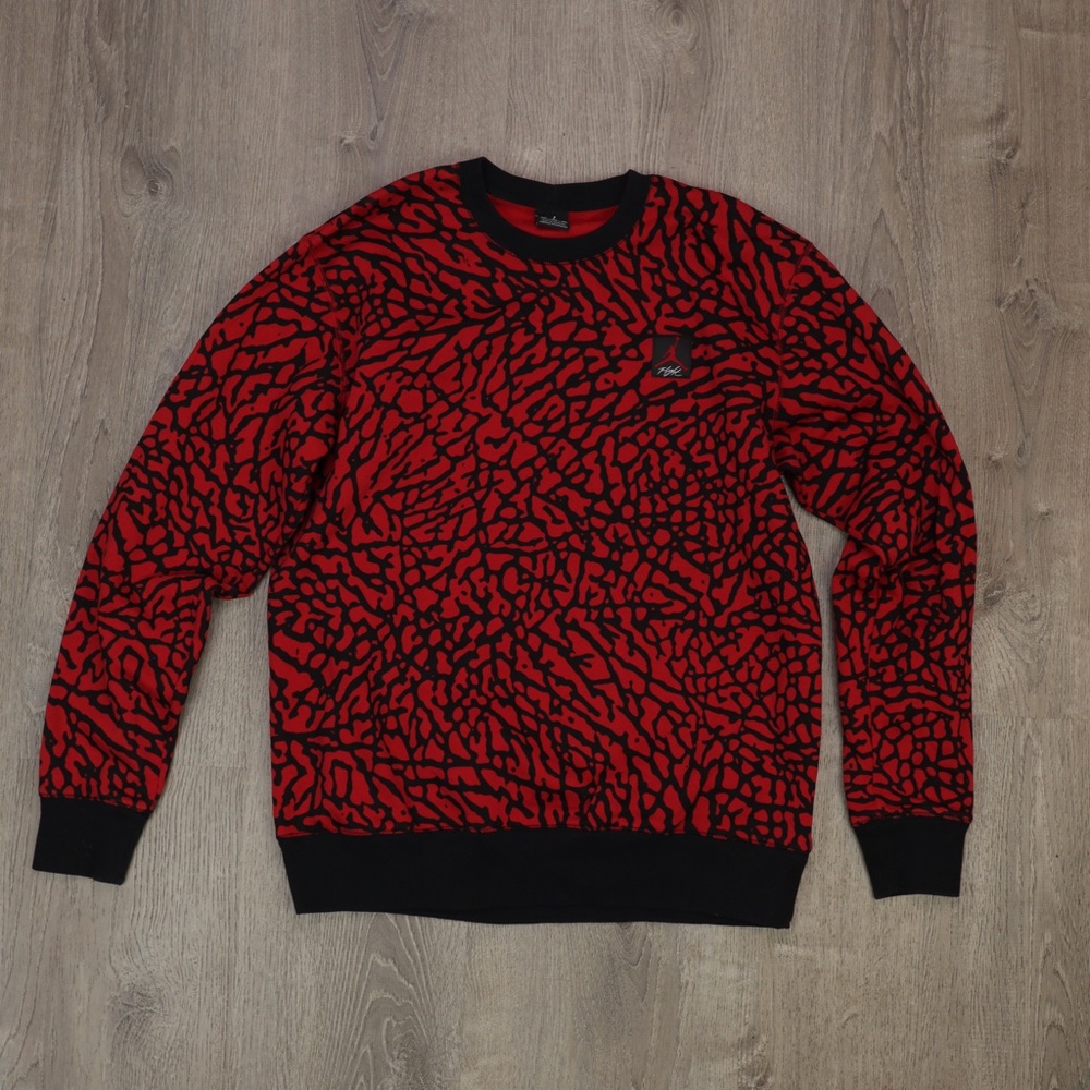 RARE Air Jordan Elephant Print Sweater XL